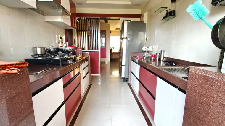 Kitchen, atul-blue-mountains 2.5 Bedroom 1050 Sq.Ft. Apartment In Malad East Mumbai 10425836