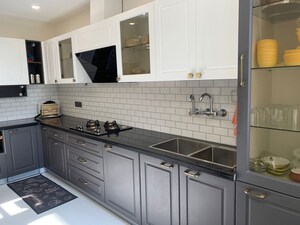 Kitchen in 3 BHK Builder Floor at Mayfield Garden – for Rent
