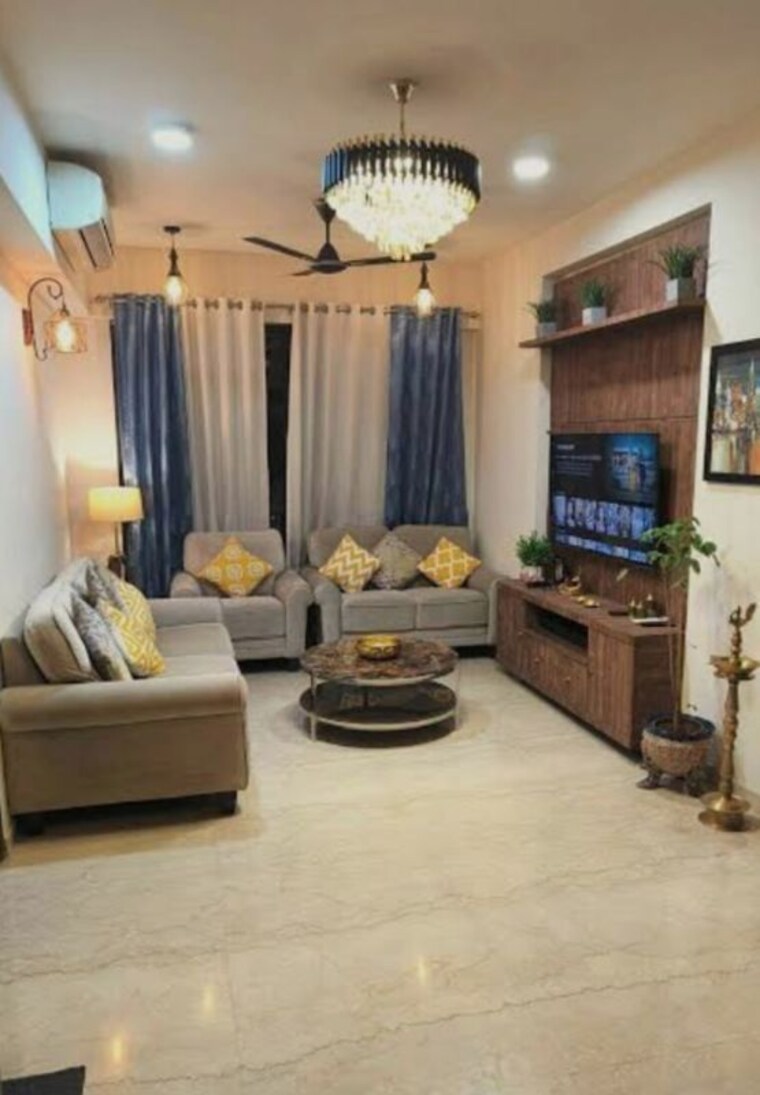 Living Room, lodha-sterling-tower-k 4 Bedroom 1830 Sq.Ft. Apartment In Kolshet Road Thane 10425949