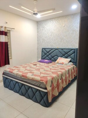 Bedroom in 3 BHK Apartment at Aparna Cyberscape, Nallagandla – for Rent