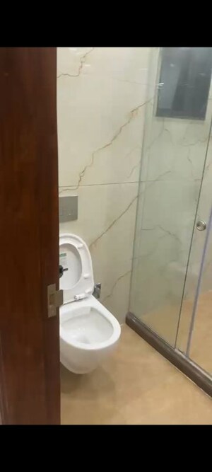 Bathroom in 1 BHK Builder Floor at Greater Kailash I – for Rent