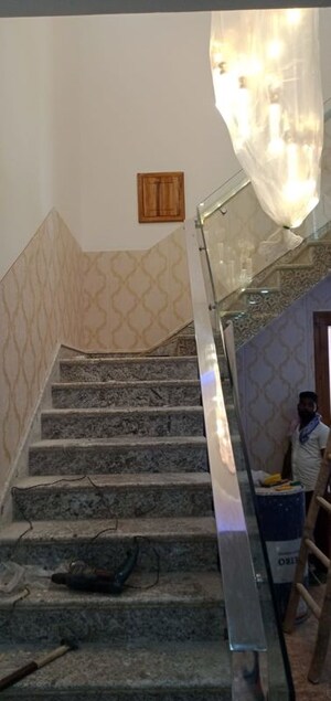Staircase in 3 BHK Apartment at Thapar Nagar – for Sale