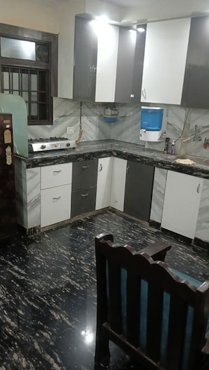 Kitchen in 2 BHK Builder Floor at Dwarka Mor – for Rent