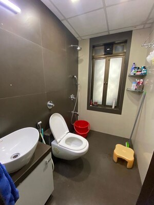 Bathroom in 2 BHK Apartment at Lalani Grandeur, Goregaon East – for Rent