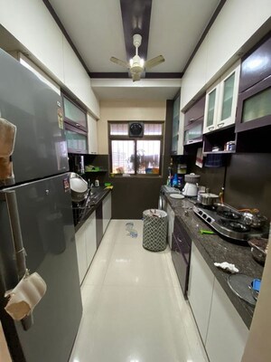Kitchen in 2 BHK Apartment at Lalani Grandeur, Goregaon East – for Rent