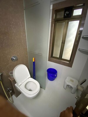 Bathroom in 2 BHK Apartment at Lalani Grandeur, Goregaon East – for Rent
