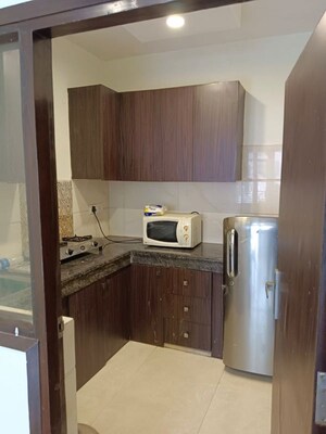 Kitchen in 1.5 BHK Builder Floor at Lajpat Nagar 4 – for Rent