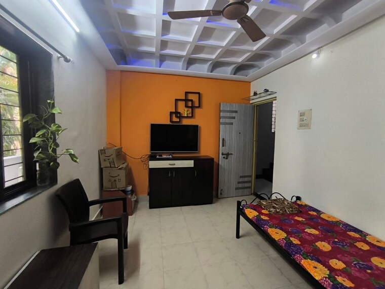 Living Room, ajay-residency 2 Bedroom 820 Sq.Ft. Apartment In Wakad Pune 10425983