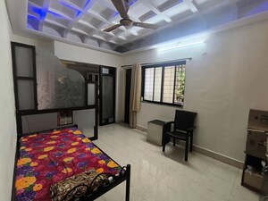 Bedroom in 2 BHK Apartment at Ajay Residency, Wakad – for Rent