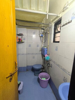 Bathroom in 2 BHK Apartment at Ajay Residency, Wakad – for Rent