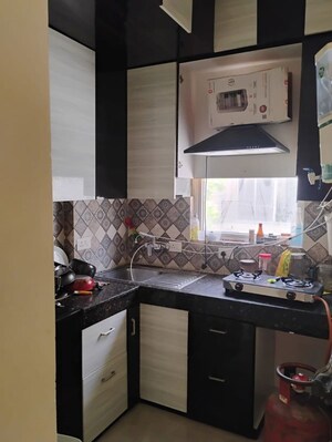 Kitchen in 2 BHK Builder Floor at Signature Global Park, Sohna Sector 36 – for Rent