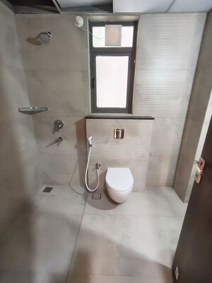 Bathroom in 3 BHK Apartment at SRR Sriram River View, Narsingi – for Rent