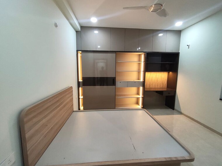 Kitchen, srr-sriram-river-view 3 Bedroom 2200 Sq.Ft. Apartment In Narsingi Hyderabad 10426024