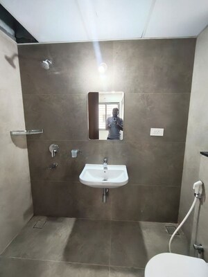 Bathroom in 3 BHK Apartment at SRR Sriram River View, Narsingi – for Rent