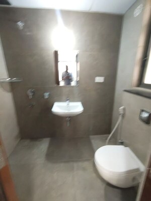Bathroom in 3 BHK Apartment at SRR Sriram River View, Narsingi – for Rent