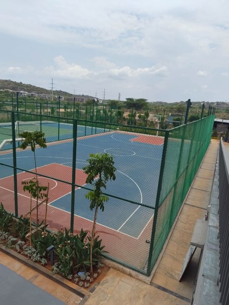 Balcony, srr-sriram-river-view 3 Bedroom 2200 Sq.Ft. Apartment In Narsingi Hyderabad 10426024