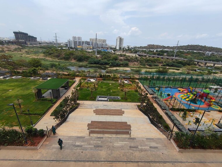 Master Plan, srr-sriram-river-view 3 Bedroom 2200 Sq.Ft. Apartment In Narsingi Hyderabad 10426024