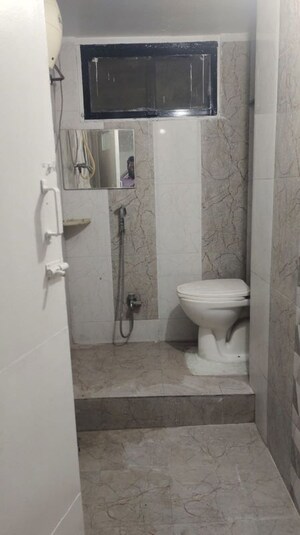 Bathroom in 2 BHK Apartment at Raviraj Park Island, Yerawada – for Rent