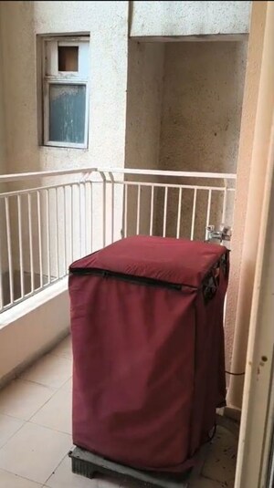 Balcony in 2 BHK Apartment at Sam Palm Olympia, Sector 16c Greater Noida – for Rent