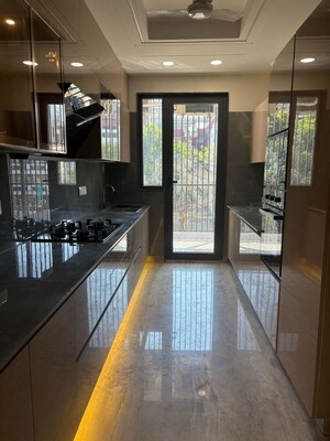 Kitchen in 4 BHK Builder Floor at Sector 57 – for Rent