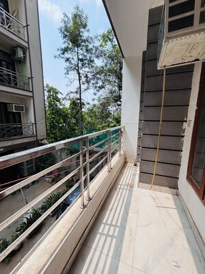 Balcony in 1 BHK Builder Floor at Saket – for Rent