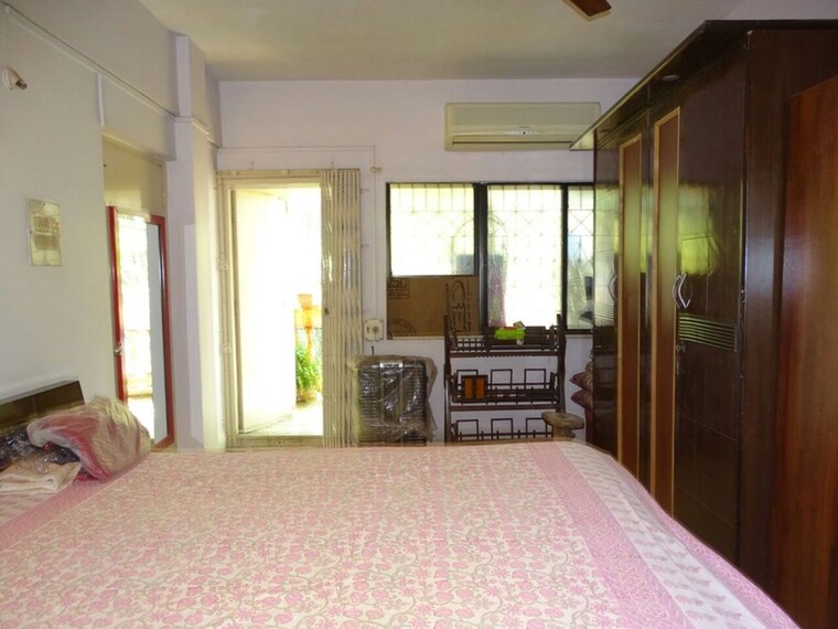 Bedroom, om-dwarkanath-chs 5 Bedroom 1800 Sq.Ft. Villa In Nerul Navi Mumbai 10426047