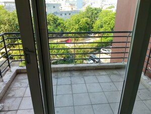 Balcony in 4 BHK Apartment at Mahindra Aura, Sector 110a – for Rent