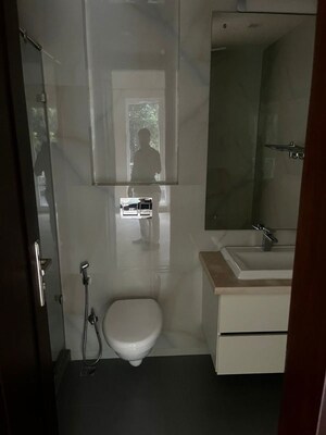 Bathroom in 3 BHK Builder Floor at Greater Kailash ii – for Rent