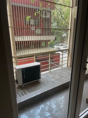 Balcony in 3 BHK Builder Floor at Greater Kailash ii – for Rent