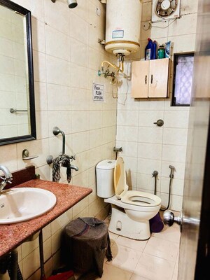 Bathroom in  Showroom at Lajpat Nagar 4 – for Sale