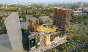 Studio Apartment – Exterior View View at Trehan Iris Broadway Greno West, Roza Yakubpur - for Sale