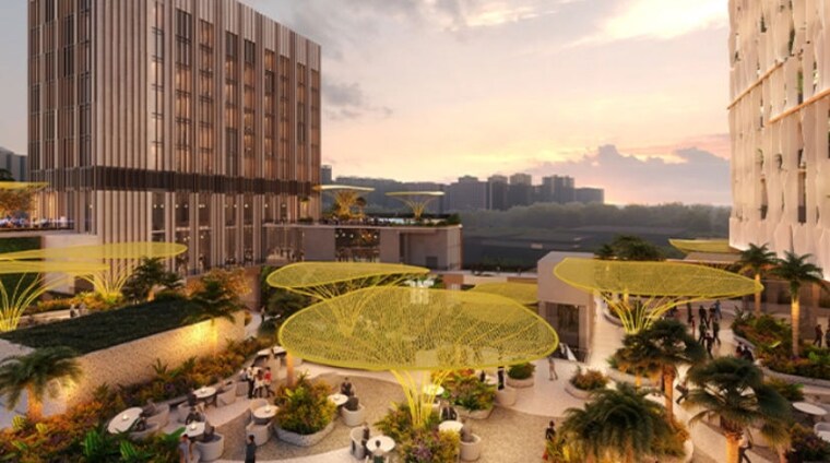 Exterior View, trehan-iris-broadway-greno-west Commercial Office Space 750 Sq.Ft. In Roza Yakubpur Greater Noida 10426117