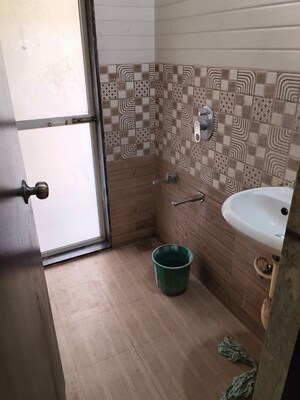 Bathroom in 1 BHK Apartment at JVM Pearl, Kavesar – for Rent