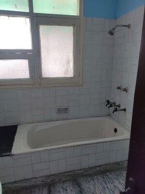Bathroom in 4 BHK Builder Floor at Vasant Vihar – for Rent