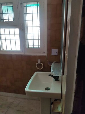 Bathroom in 4 BHK Builder Floor at Vasant Vihar – for Rent