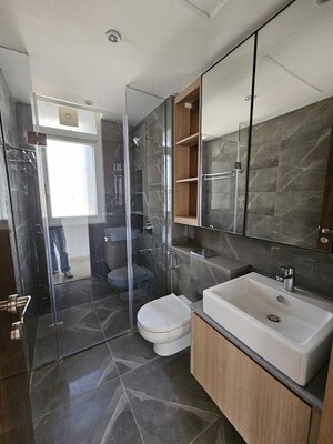 Bathroom in 4 BHK Apartment at Emaar Gurgaon Greens, Sector 102 – for Rent