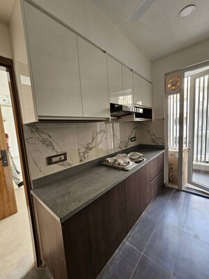 Kitchen in 4 BHK Apartment at Emaar Gurgaon Greens, Sector 102 – for Rent