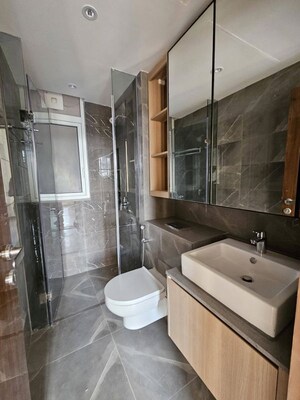 Bathroom in 4 BHK Apartment at Emaar Gurgaon Greens, Sector 102 – for Rent