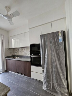 Balcony in 4 BHK Apartment at Emaar Gurgaon Greens, Sector 102 – for Rent