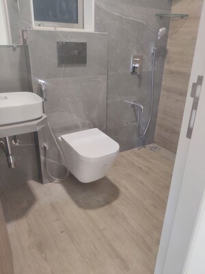 Bathroom in 3 BHK Apartment at Sujanya Rachanaa, Andheri West – for Rent