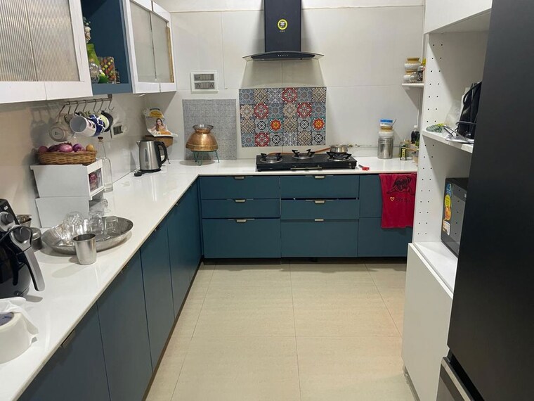 Kitchen, clover-acropolis 3 Bedroom 1650 Sq.Ft. Apartment In Viman Nagar Pune 10426156