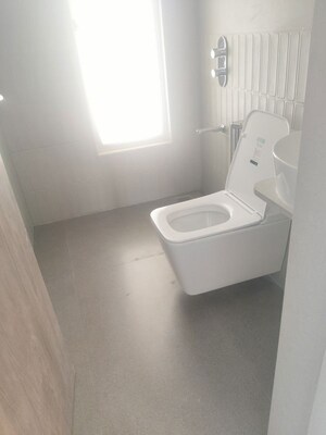 Washroom in 3 BHK Apartment at Gurukrupa Dhyanam, Versova – for Rent