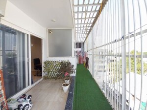 Balcony in 4 BHK Builder Floor at Indrapuram – for Rent