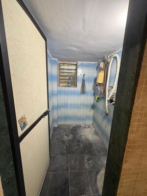 Washroom in 1 BHK Apartment at Shruti Park, Dhokali – for Rent