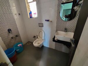Bathroom in 2 BHK Apartment at Bhakti Park Anand Nagar, Anand Nagar – for Rent