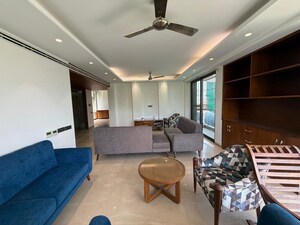 Living Room in 4 BHK Builder Floor at Greater Kailash ii – for Sale