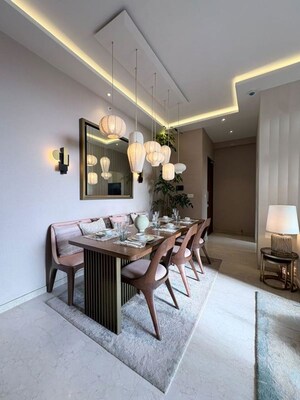Living Room in 3 BHK Apartment at Lokhandwala Minerva Mahalaxmi, Mahalaxmi – for Sale
