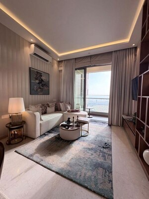 Living Room in 3 BHK Apartment at Lokhandwala Minerva Mahalaxmi, Mahalaxmi – for Sale