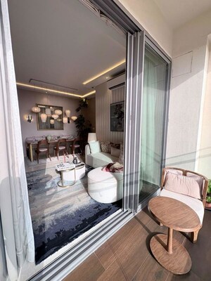 Living Room in 3 BHK Apartment at Lokhandwala Minerva Mahalaxmi, Mahalaxmi – for Sale