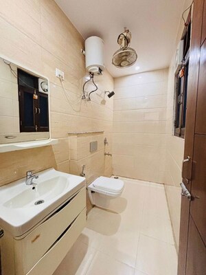 Bathroom in 3 BHK Builder Floor at Sector 57 – for Rent
